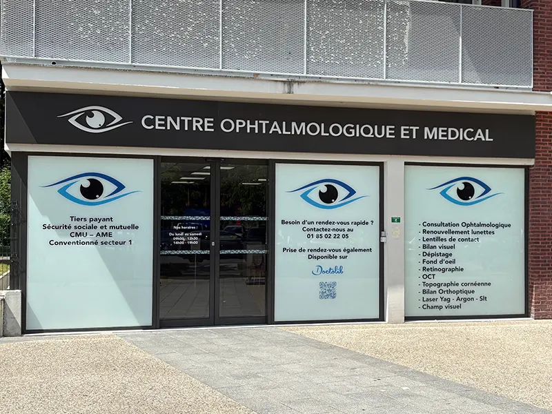 Ophtalmologie tremblay en france 93